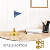 Tofficu 10pcs Table Flag Holder, 55x35MM Mini Desk Flag Stand