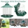 AIMALL Hanging Wild Bird Feeder, 7.48in x 9.05in Gazebo Shape