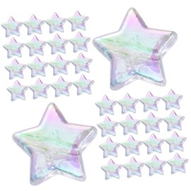 Operitacx 1bag Star Shape Spacer Beads for DIY Jewelry Making Includes Approx Loose Beads for Necklaces and Bracelets Creative Craft Supplies Ab