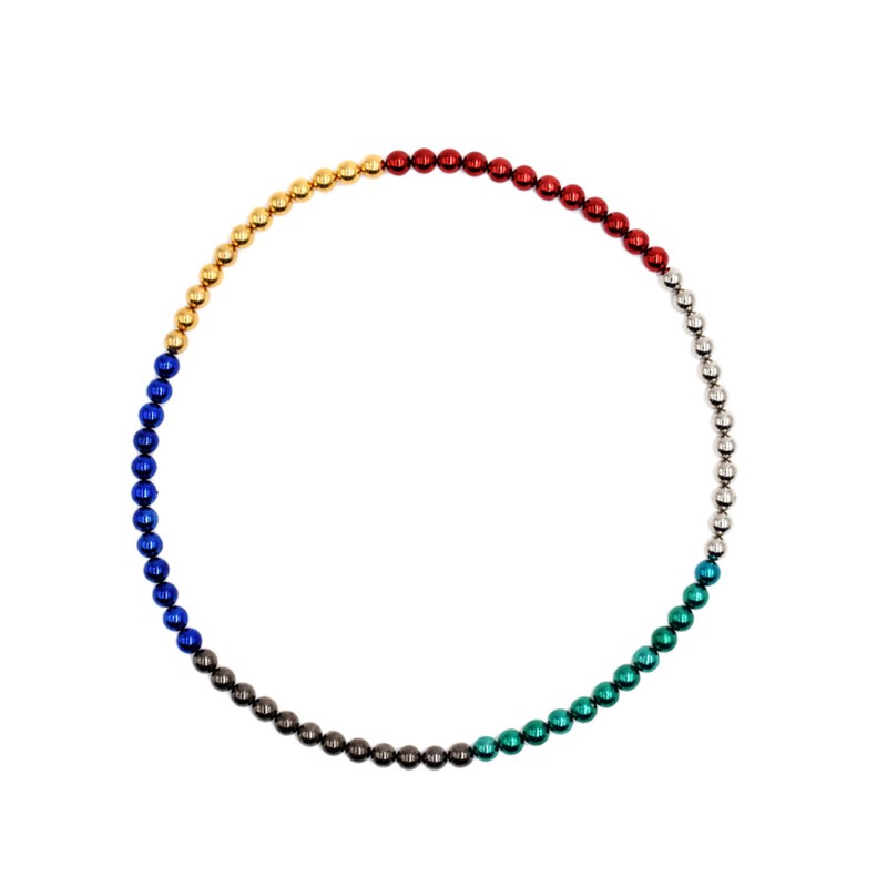 Multi-colored 5 mm NdFeB Magnetic Balls Magic Beads Spheres Puzzle