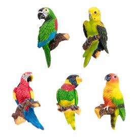 SOLUSTRE Cute Fridge Magnet 5 Pieces Bird Fridge Magnet 3D Fridge Magnet Decorative Magnetic Fridge Sticker for Kitchen Whiteboard Bird Whiteboard Magnet
