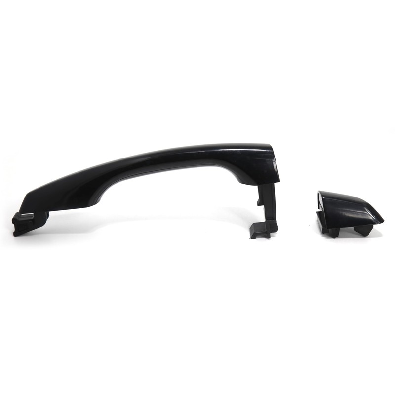 Otois 8Pcs Front Rear Left Right Exterior Black Door Handle