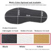 Anti-Slip Rubber Replacement Shoe Bottom Repair Material, Wave White, 12.8
