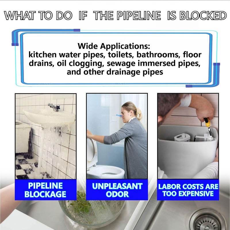 Wild Tornado Sink Drain Cleaner, Powerful Sink and Drain Cleaner