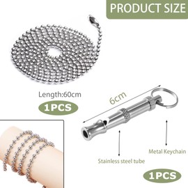 AHEJIOO Pack of 2 Dog Whistles Anti Barking