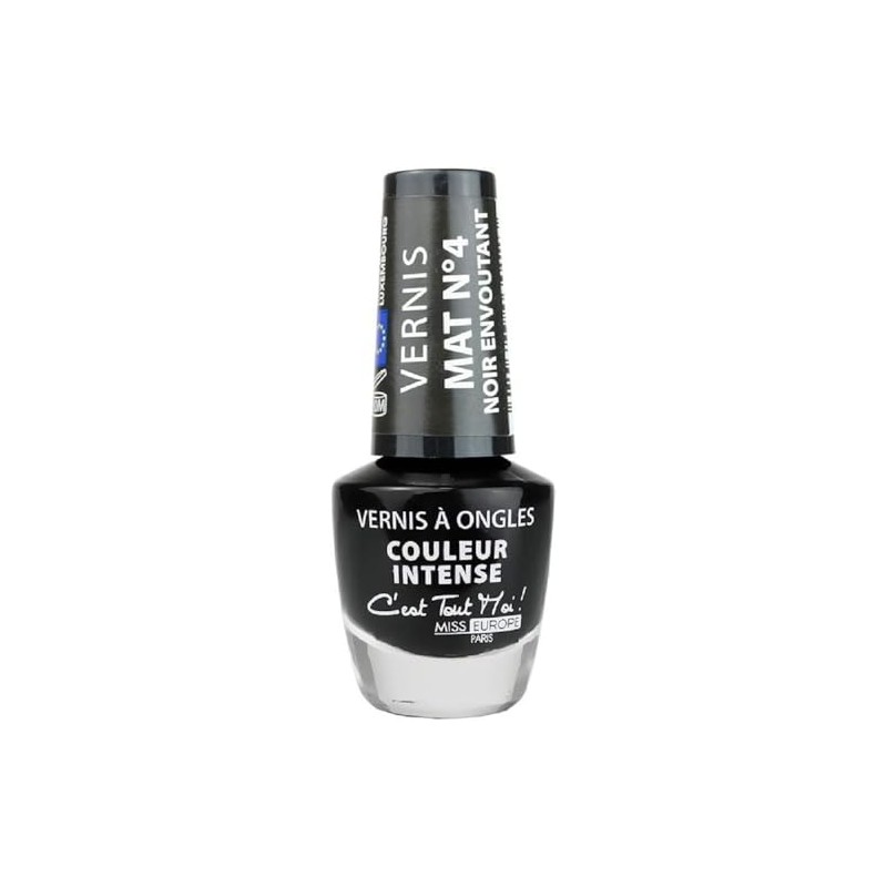 Captivating Black Matt Lacquer
