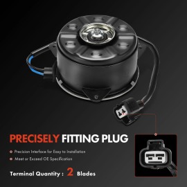 Passenger RH Side Radiator Fan Cooling Motor for Lexus NX300h Toyota RAV4 2.5L