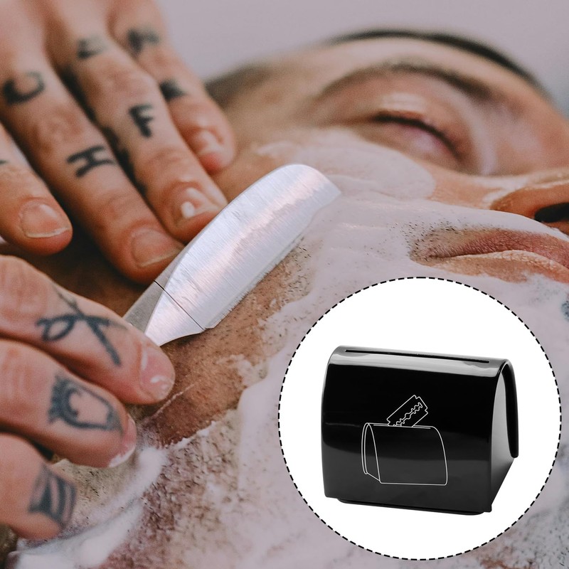 Tabanzhe Portable Shaver Disposal Case,Reusable Shaving Safe Storage Container Box