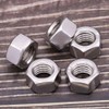 sashow 304 Stainless Steel Finished Hex Nut 5/16"-18 Hexagon Nut