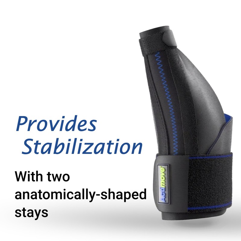Actimove Sports Edition Thumb Stabilizer with Extra Stays – Sleeve