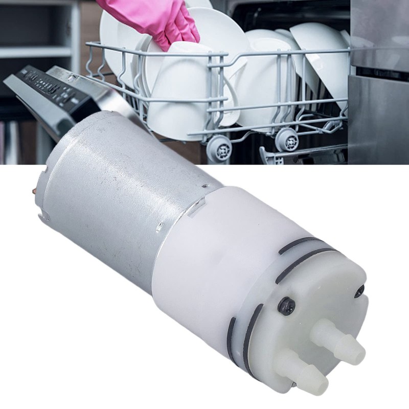 12V DC Mini Air Pump, Pressure Suction Pumping Oil Less