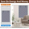 Winter Insulated Window Covers, 3 Layer Thermal Window Cover for
