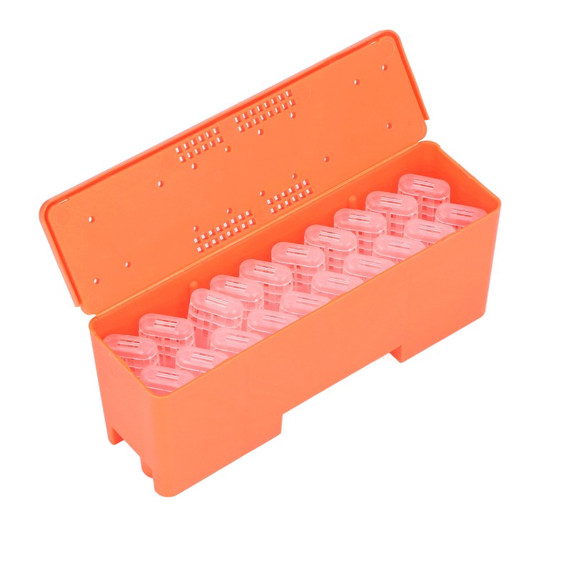 King Cage Transport Box with 20Pcs Queen Bee Rearing Cages