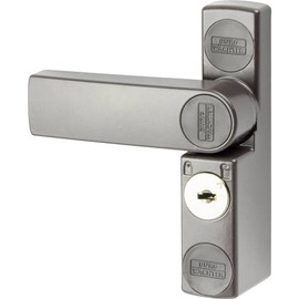 BURG-WÄCHTER Winsafe WS 11 BR SB window lock, 1 piece, 142 x 24 x 35 mm, brown