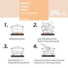 Tapioca Pearls Small 400g