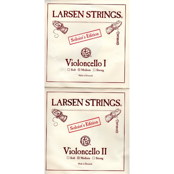 Larsen Soloist Ad Lines Cello Strings Set Larsen Soloist