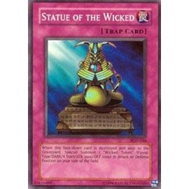 Yu-Gi-Oh! - Statue of The Wicked (PGD-046) - Pharaonic Guardian - 1st Edition - Super Rare