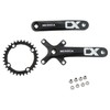 Etermeta Bicycle Crankset BCD104mm Aluminum Alloy Crank Road Bike Mountain
