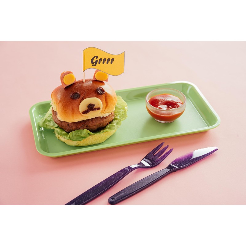 Harfield Polycarbonate Plastic Individual Serving Platter Red (Pack of 2)