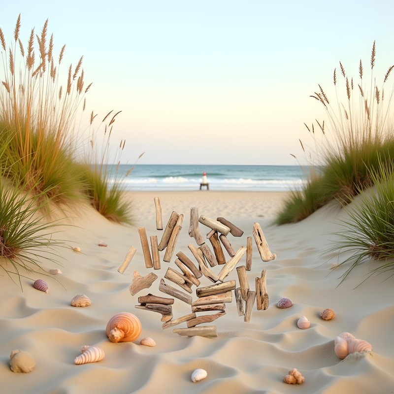 20 pezzi di legno naturale Driftwood pezzi ramoscelli decorazione spiaggia