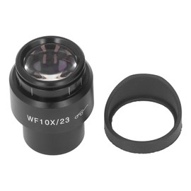 30mm Interface Microscope Lens Wide Angle WF10X/23 Diopter Adjustable Eyepiece with Sheath