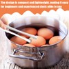 HQRKOTM Egg Picker, Egg Picker, Stainless Steel, Egg Punch, Aid