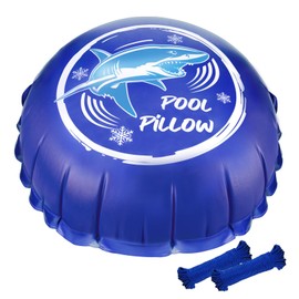 Silvonte 5x5 Ft Pool Pillow for Above Ground Pools, Heavy Duty Winterizing Air Pillow, Cold-Resistant Pool Closing Kit for Winter Covers, Includes 2x25ft Rope, Blue