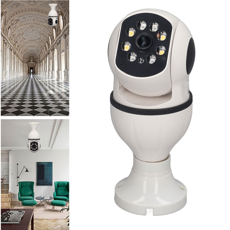 WiFi HD Surveillance Camera 360° Swivelling Motion Sensor Night Vision
