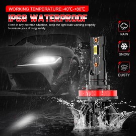 CHUSYYRAY For Nissan Altima 2007-2018 4X LED Headlight Bulbs High&Low Beam Combo Kit 6000K