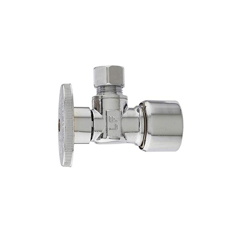 Plumb Pak 2622PCPOLF K2622PCPOLF Quick Lock Quarter Turn Angle Valve,
