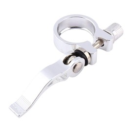 31.8mm Saddle Clamp for Mountain Bike Corrosion Resistant Stability Durable CNC Machined Easy Installation Hollow Lever for Mountain Bike Cycling