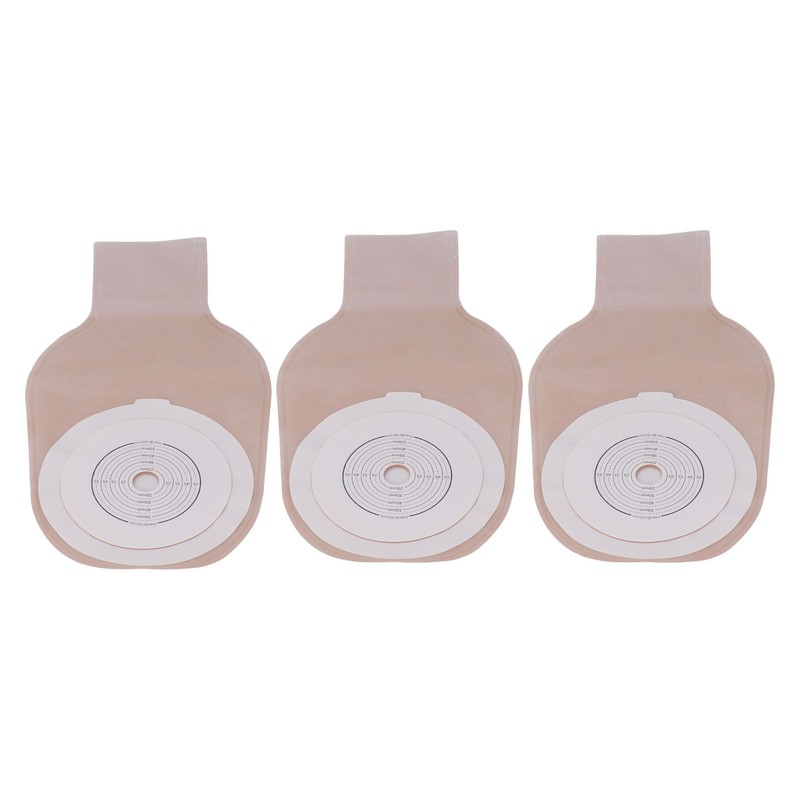 10pcs Colostomy Bags Leak Proof Safe Comfortable Portable Ostomy Pouch