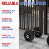 USCaster Rolling Gate Wheel for Sliding, Chain Link, Metal Fences