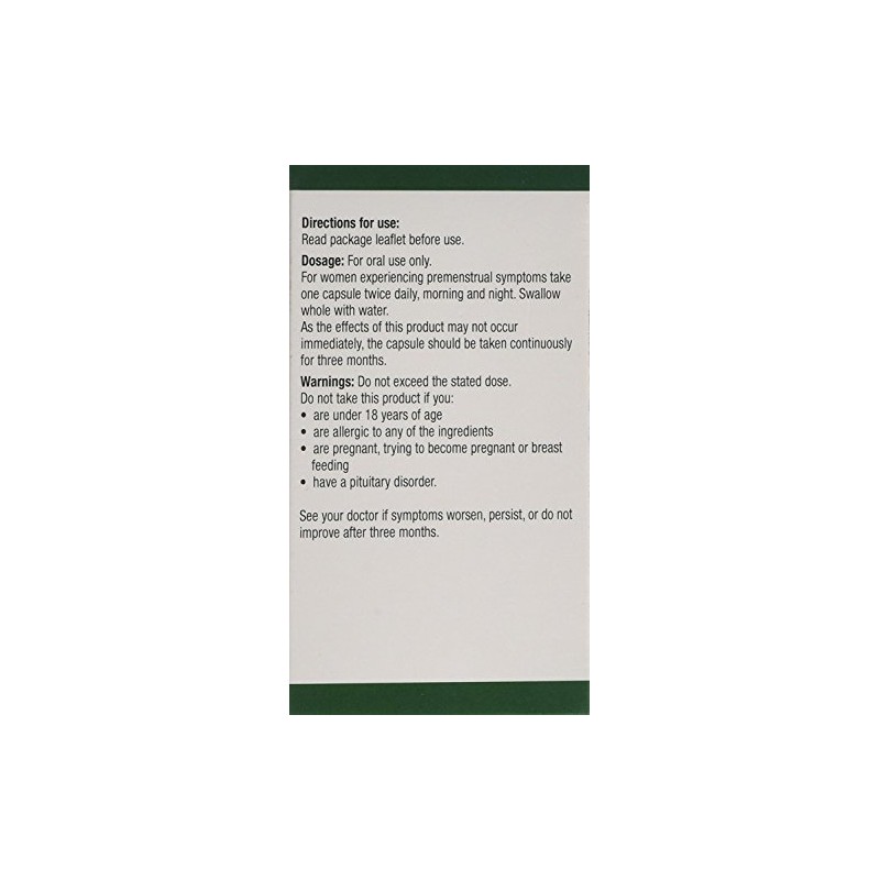 (Pack Of 2) PremEeze Agnus Castus 400mg | NATURES AID