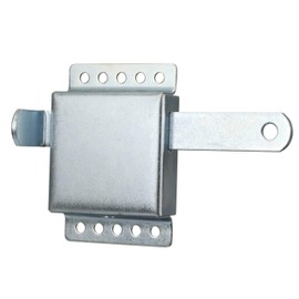 Residential Garage Door Universal and Adjustable Lock System | Lock Replacement for Garage Door Repair | Hardware Lock Garage Repair | Slide Lock Garage Door Security | Garage Hardware Lock Security