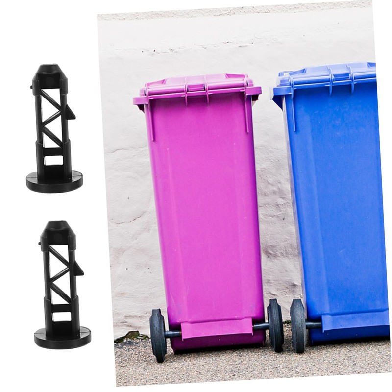 CHILDWEET 6pcs Outdoor Trash Can Latch Plastic Latch for Compatibility