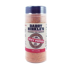Daddy Hinkle's - 11 oz-Seasoning|Rub|Marinade - Spicy Pepper