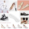 MerrQchang 16Pcs Clear Heel Grips Shoes Too Big Set Heel