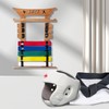 humberboat Wall Karate Belt Display Rack with Medal Hanger and