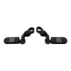 TCMT 1-1/4" 32mm Black Short Angled Adjustable Highway Foot Peg