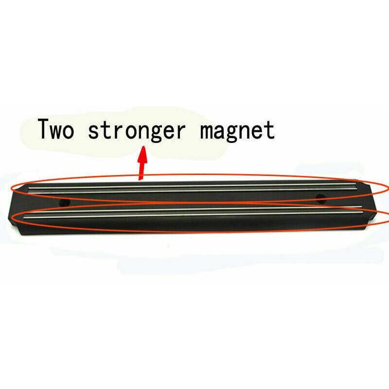 Unbranded 13in 1PC Magnetic Knife Holder Strip Wall Mount Kitchen