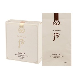 The Whoo Gongjinhyang Mi Velvet Foundation Pact No. 23 Refill / 더후 공진향 미 벨벳 파운데이션 팩트 23호 리필