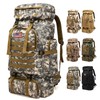 Prepper Bags,80L Big Forest Bugout Bags,600D Oxford Cloth Material Go