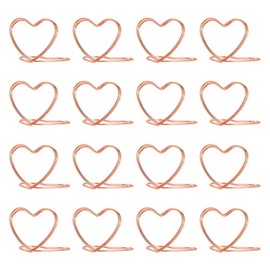 30 segnaposto da tavolo a forma di cuore, per matrimonio, segnaposto, mini foto, etichette alimentari, segnaposto, per menù, per San Valentino, oro rosa