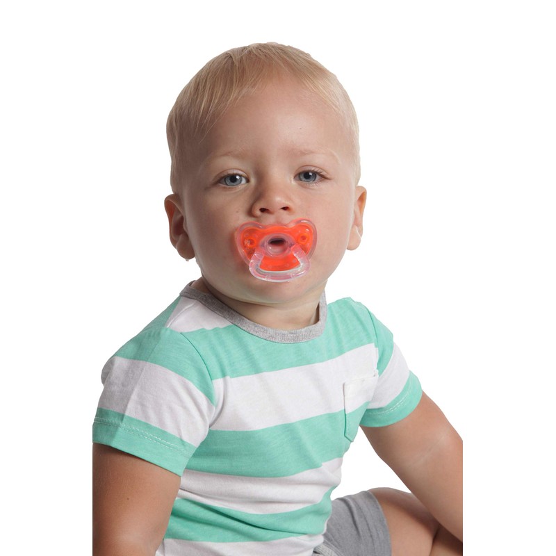 Sweetie Chupete Refusor Chupete de silicona 2 unidades (naranja)