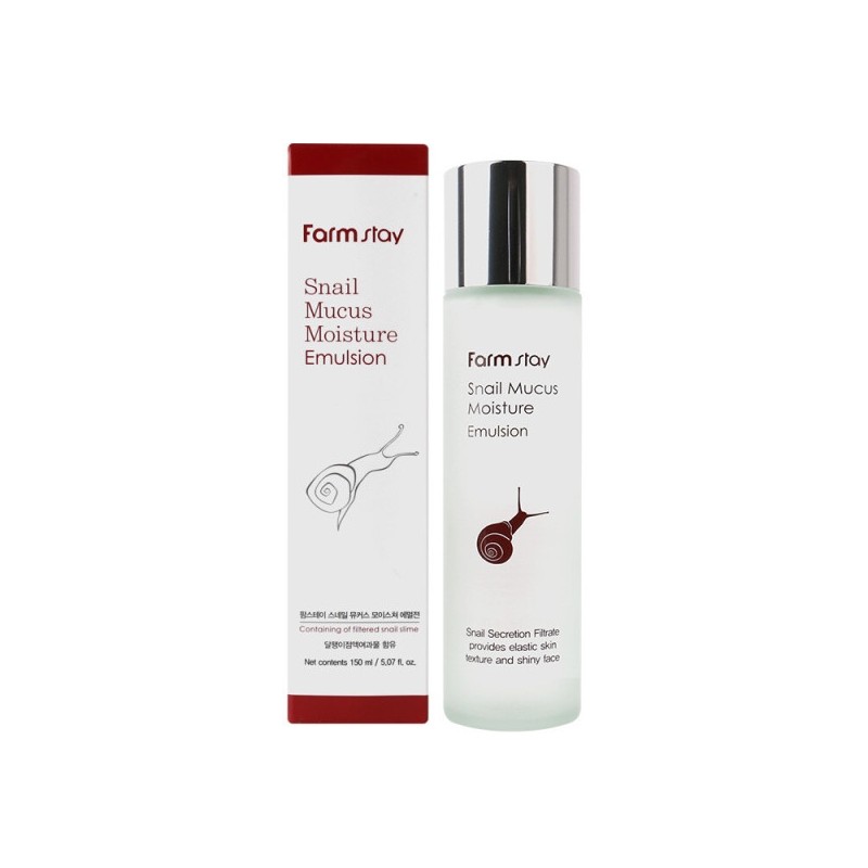 Farm Stay Snail Mucus Moisture Emulsion 150ml / 팜스테이 스네일