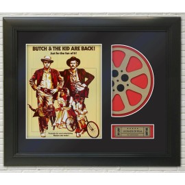 Butch Cassidy and the Sundance Kid framed Reproduction Poster Reel Display