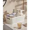 Anywish Storage Bins with Lids 6 Packs, Plastic Storage Bins