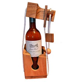 Knobelholz.de Wine Bottles Puzzle Medium