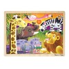 Melissa & Doug African Plains Safari Wooden Jigsaw Puzzle with